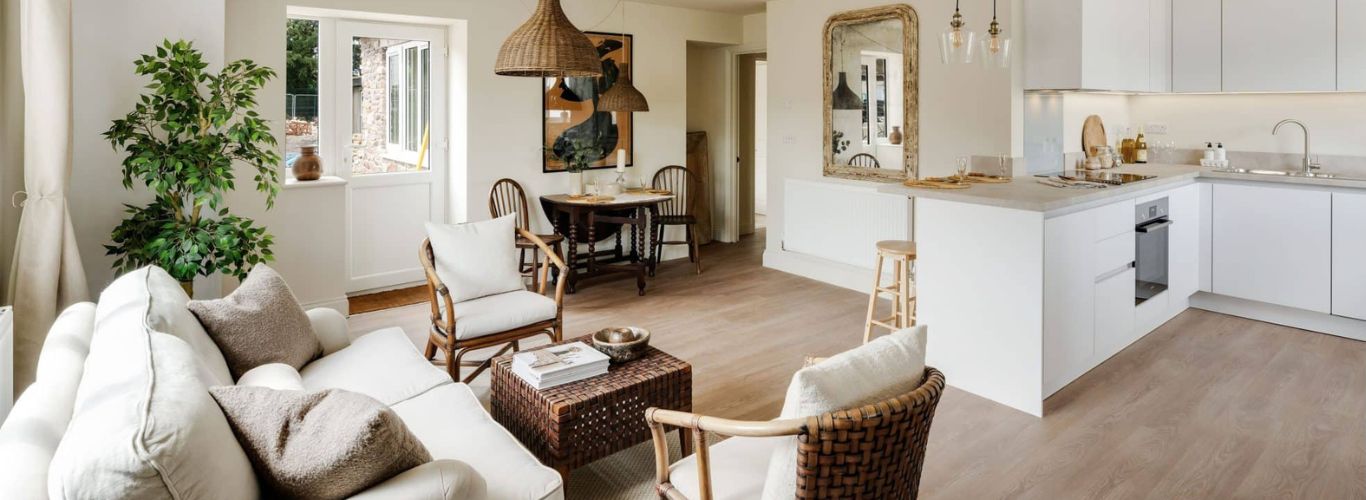 piso vinilico sala cocina