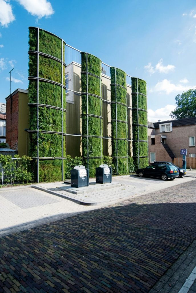 construccion sostenible fachada vegetal