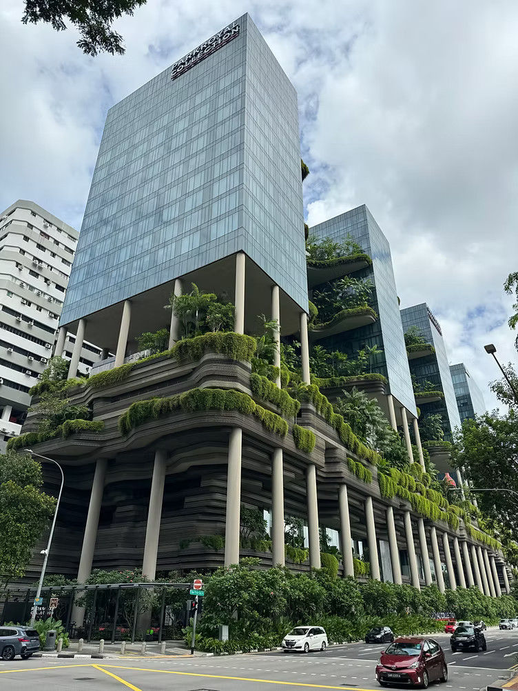 edificio parkroyal singapur